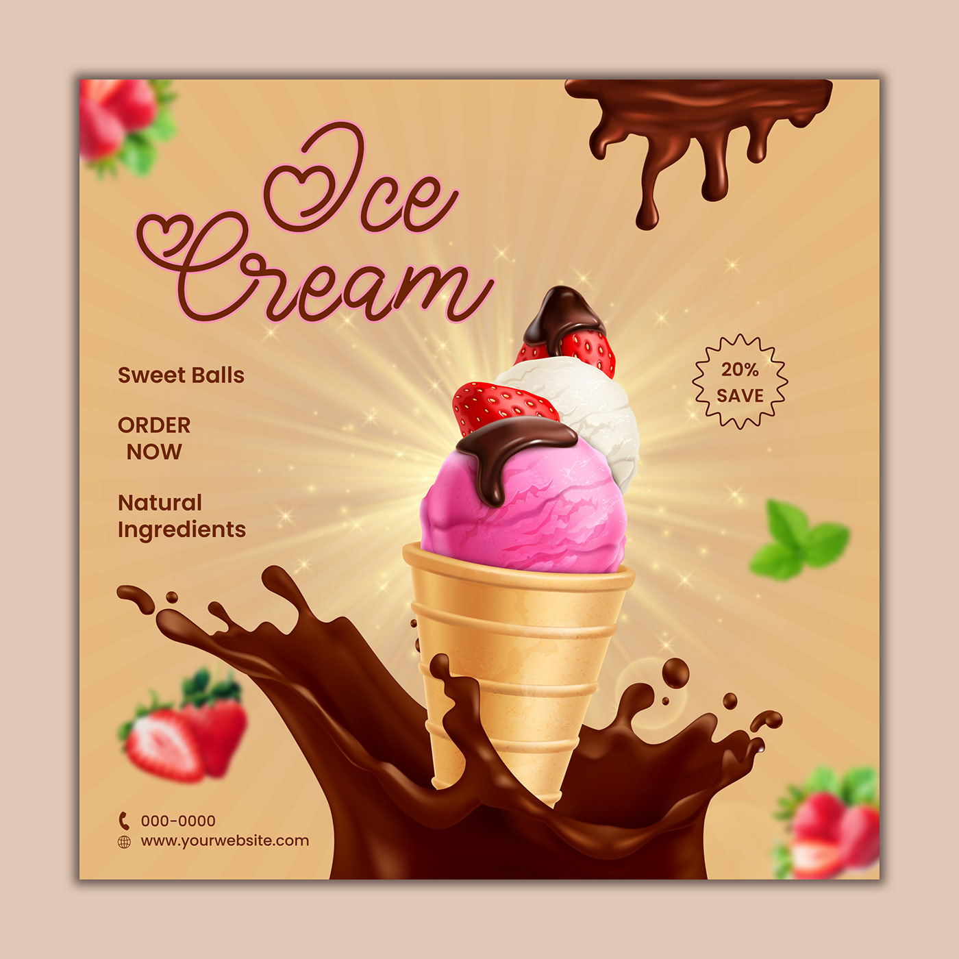 ice cream Food  hygienic marketing   offer Order vintage frozen restaurant Sorbet