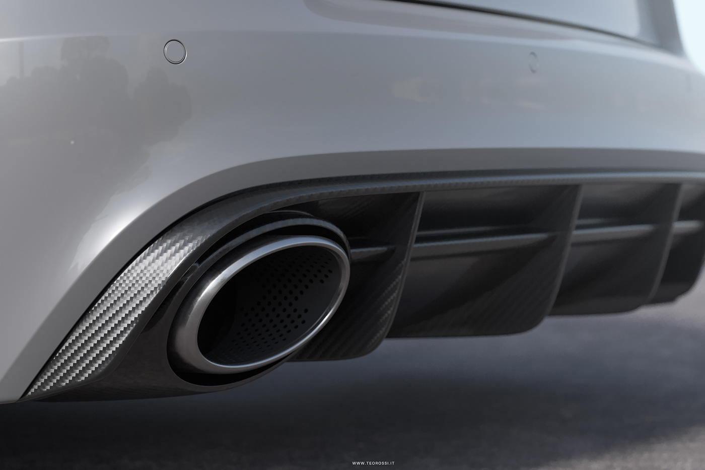 Audi rs6 CGI 3D rendering automotive   cinema4d corona car japan
