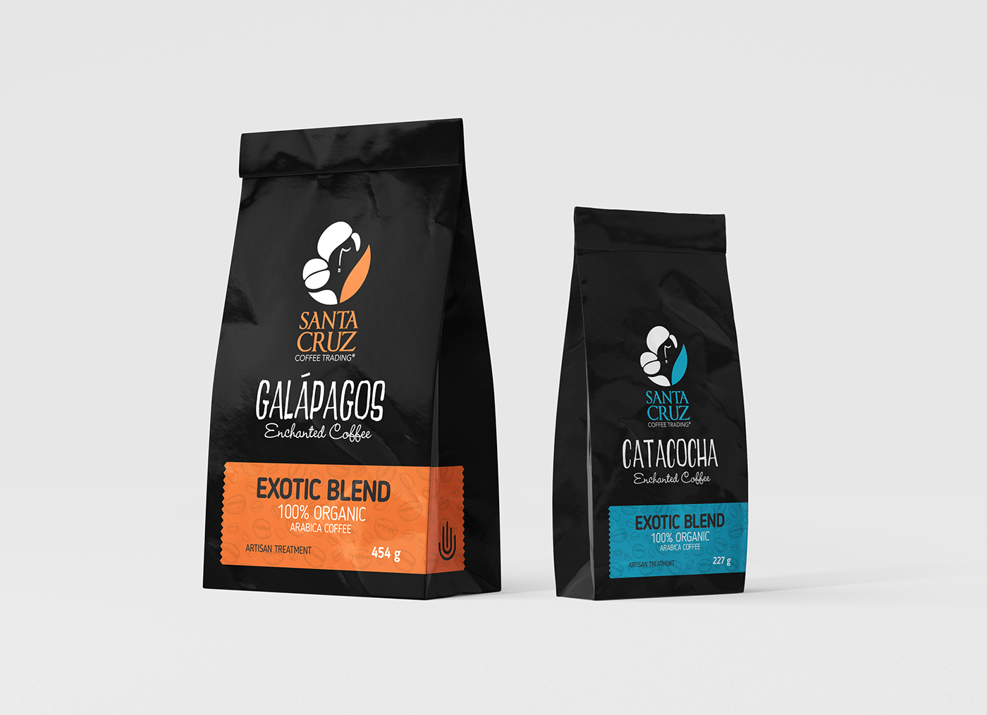 Coffee Ecuador beans black premium