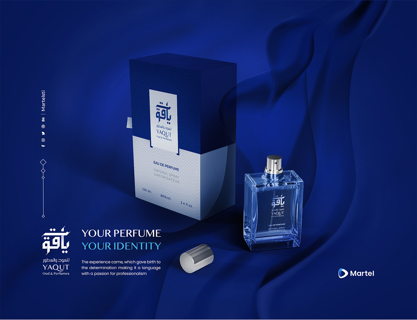 arabic branding  design graphic design  logo perfume UI/UX Web Webdesign xD