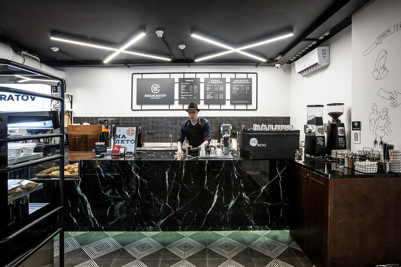 caffe design bar restaurant Coffee coffeshop brewbar designinterior Interior кофейня