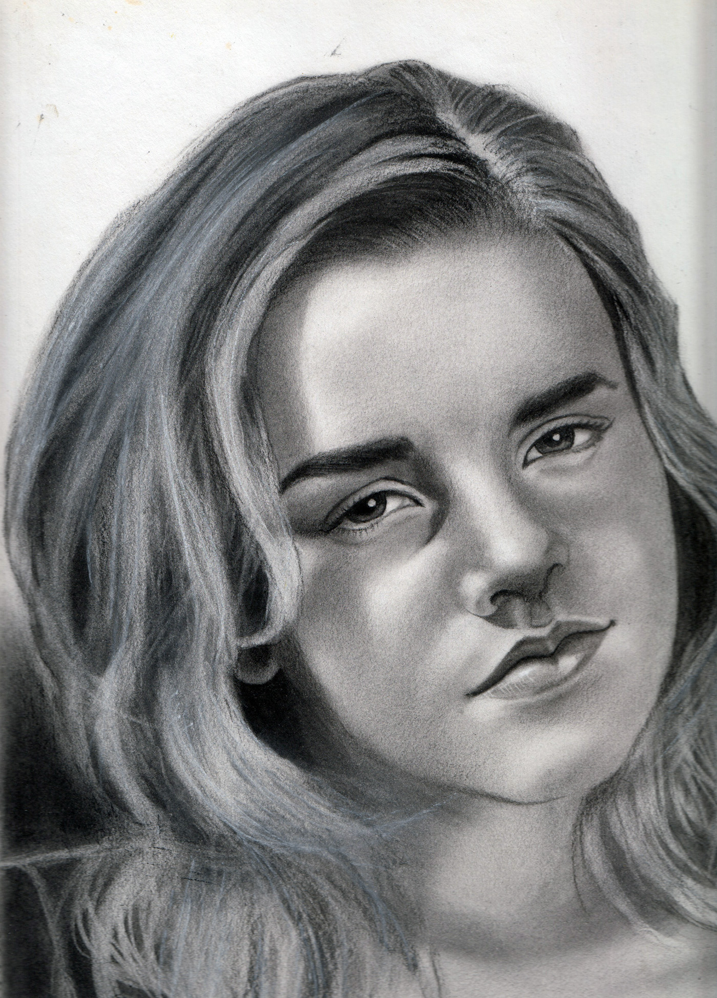 Emma Watson Pencil Sketch on Paper on Behance