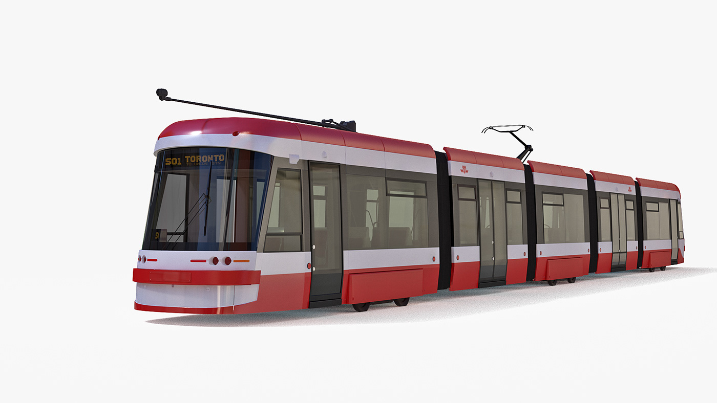 Flexity Outlook Toronto Streetcar tram train ttc Canada