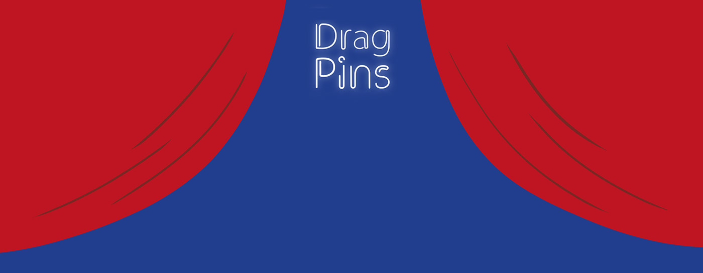 artist artwork Digital Art  dragqueen Drawing  ILLUSTRATION  pins portrait queer sketch