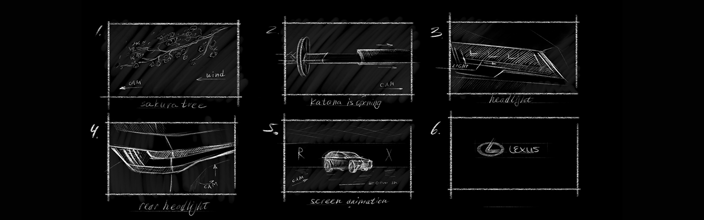 Cars Vehicle 3D CGI cinema 4d redshift Lexus toyota Advertising  designer