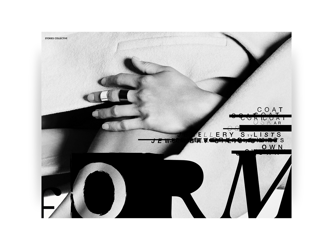 iordanis passas Layout Design stories collective Fashion  Magazine design