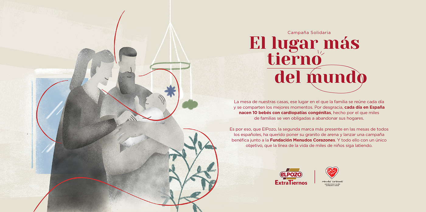 Advertising  animacion animation  beneficiencia campaign ElPozo Alimentación ong publicidad solidaridad Solidarity
