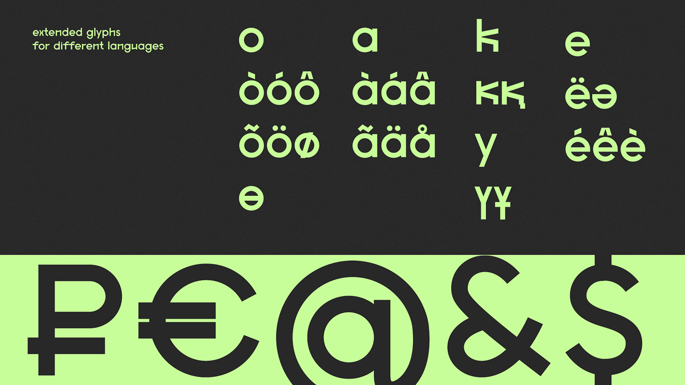 Typeface font type design sans serif display font кириллица Cyrillic Latin graphic design  шрифт