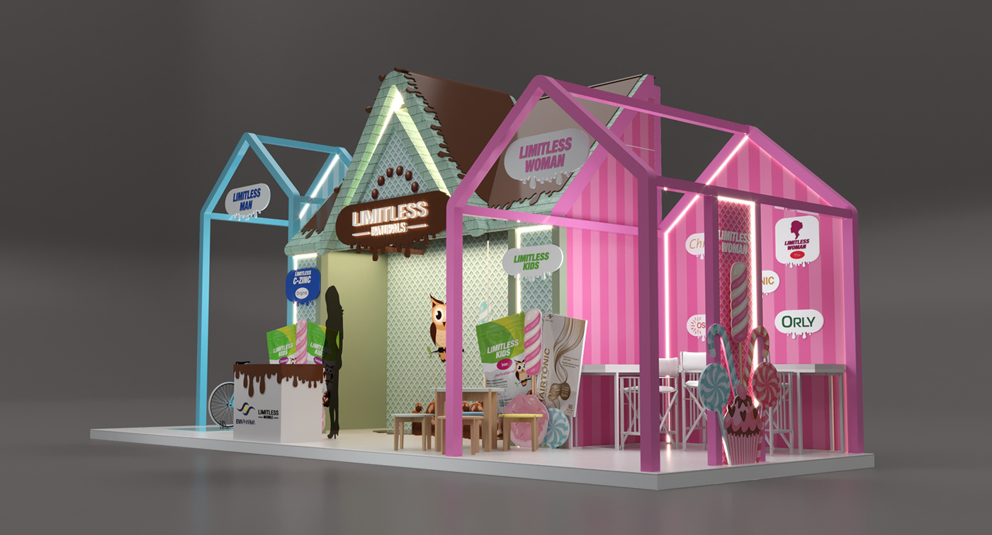 3D chocolate Exhibition  festival Kids kiosk limitless