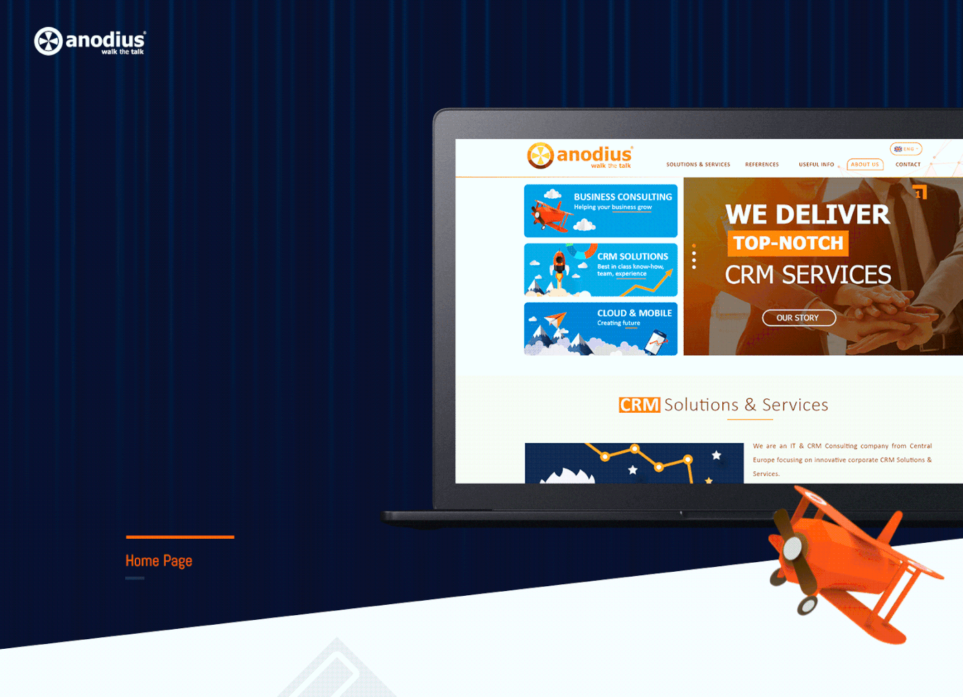 Web UI ux animation  ILLUSTRATION  technologies science redesign interaction orange