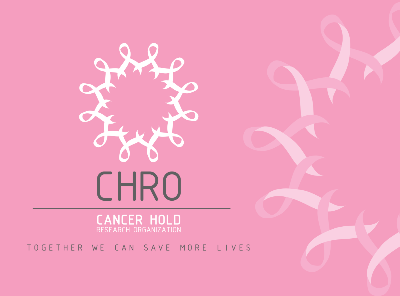 adobe branding  cancer design grapic Illustrator logo photoshop pink