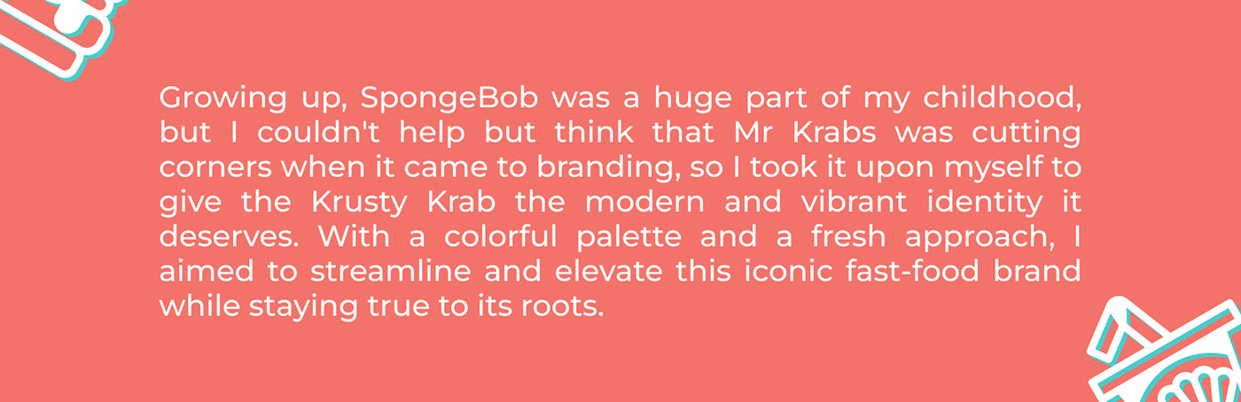 A description of the re-brand of the Krusty Krab project