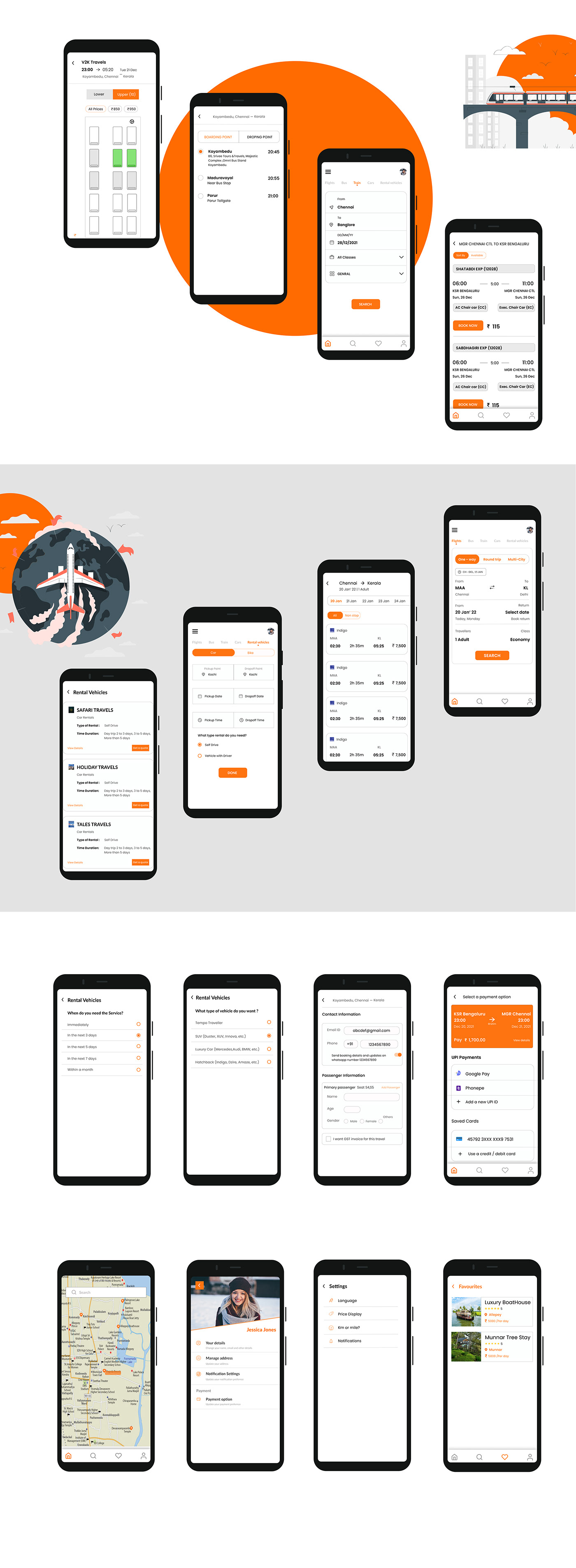city High Fidelity information architecture  Project Travel Travel App traveling trip UI/UX uiuxdesign