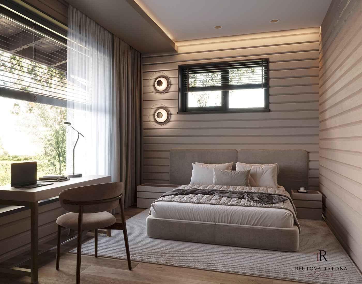 cozy bedroom visualization 3D interior design  archviz cozy home cozy interior
