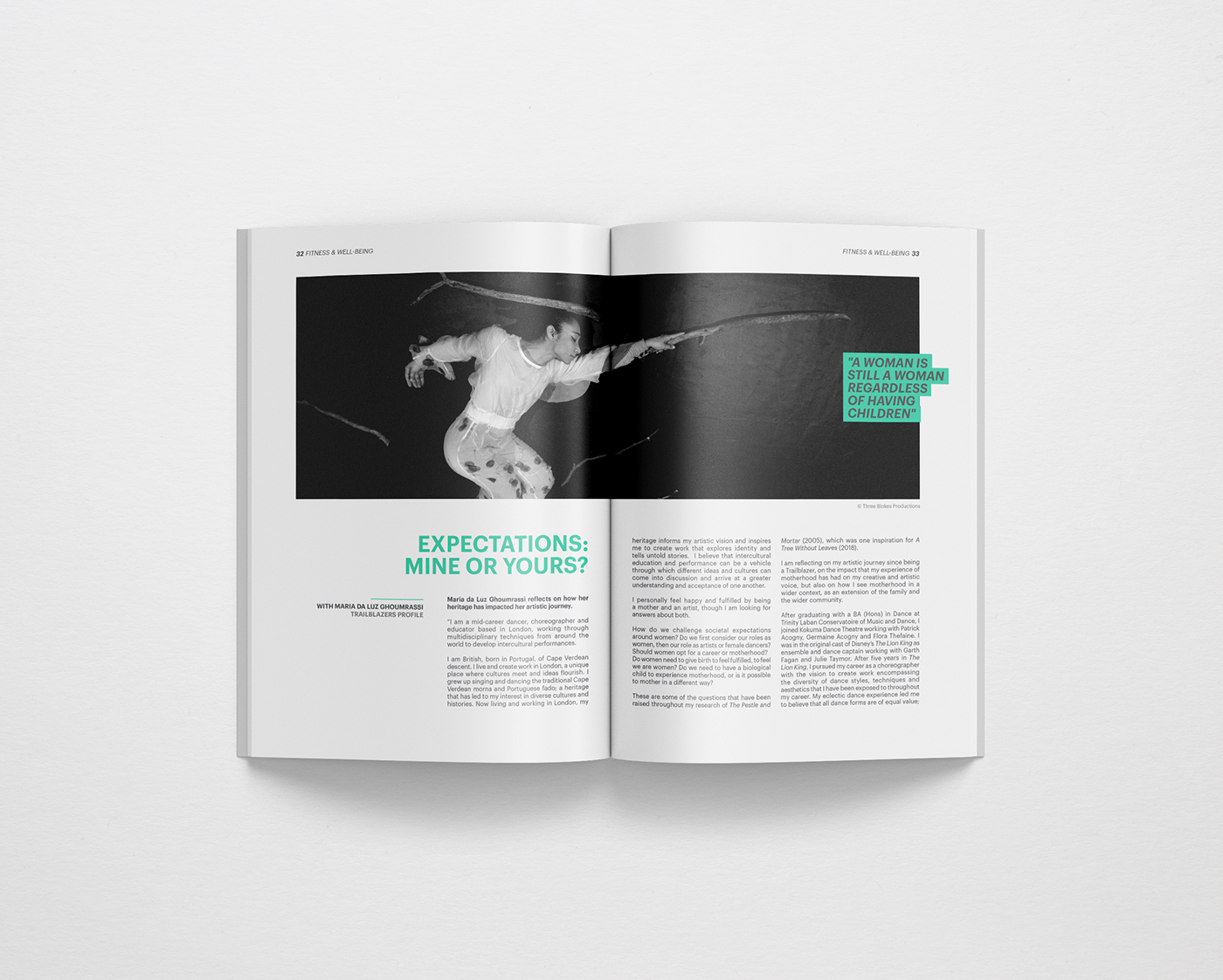 branding  magazine editorial design  DANCE  