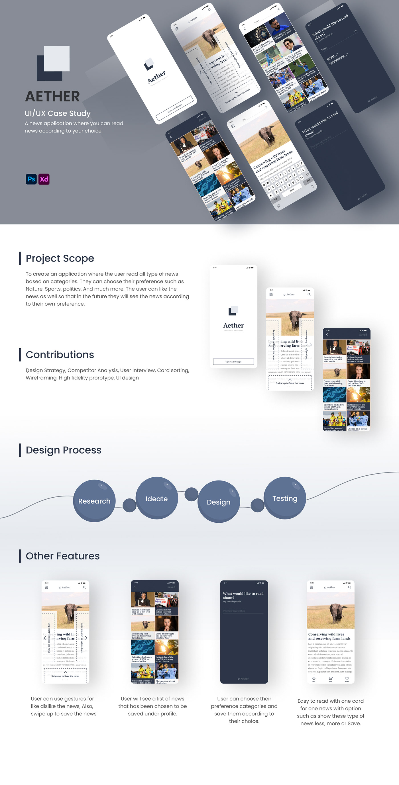 app design design Mobile app News App real time Responsive Design social media UI UI/UX user interface