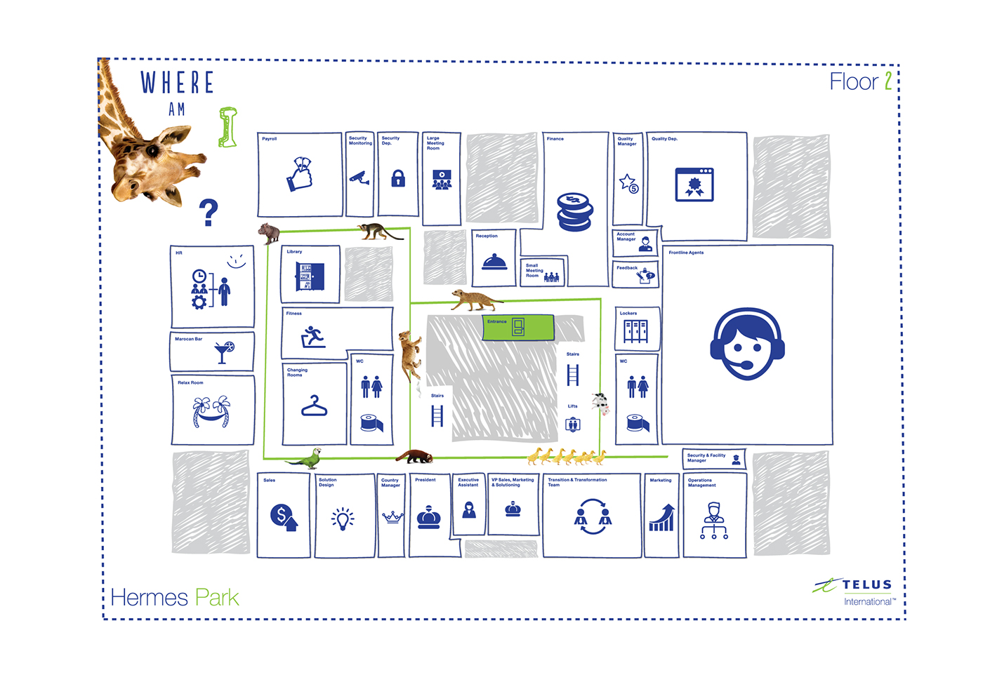 map mapdesign icons Drawing  officemap Telus critters Flaticons
