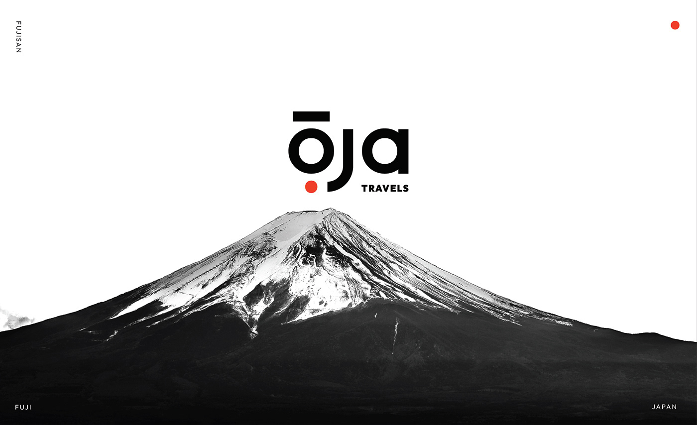 oja travels Japanese agency logo