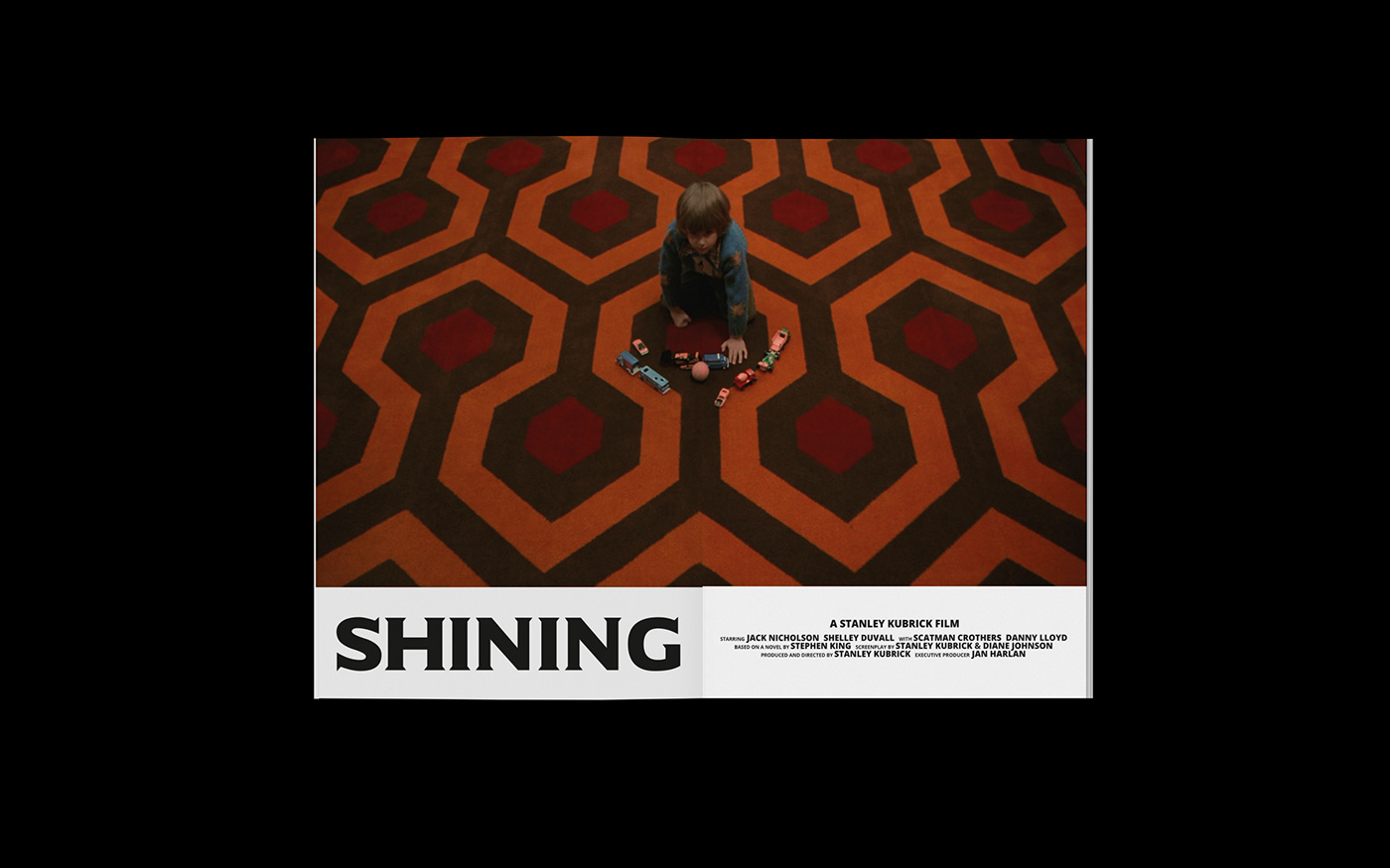 shining Stanley Kubrick Stephen King editorial screenplay movie