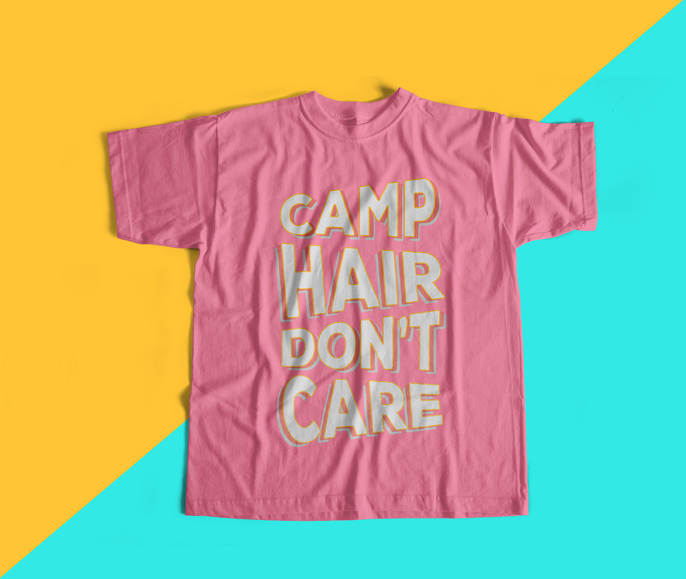 shirt merch by amazon lake hair camp hair dont care kids women woman tshirt Clothing