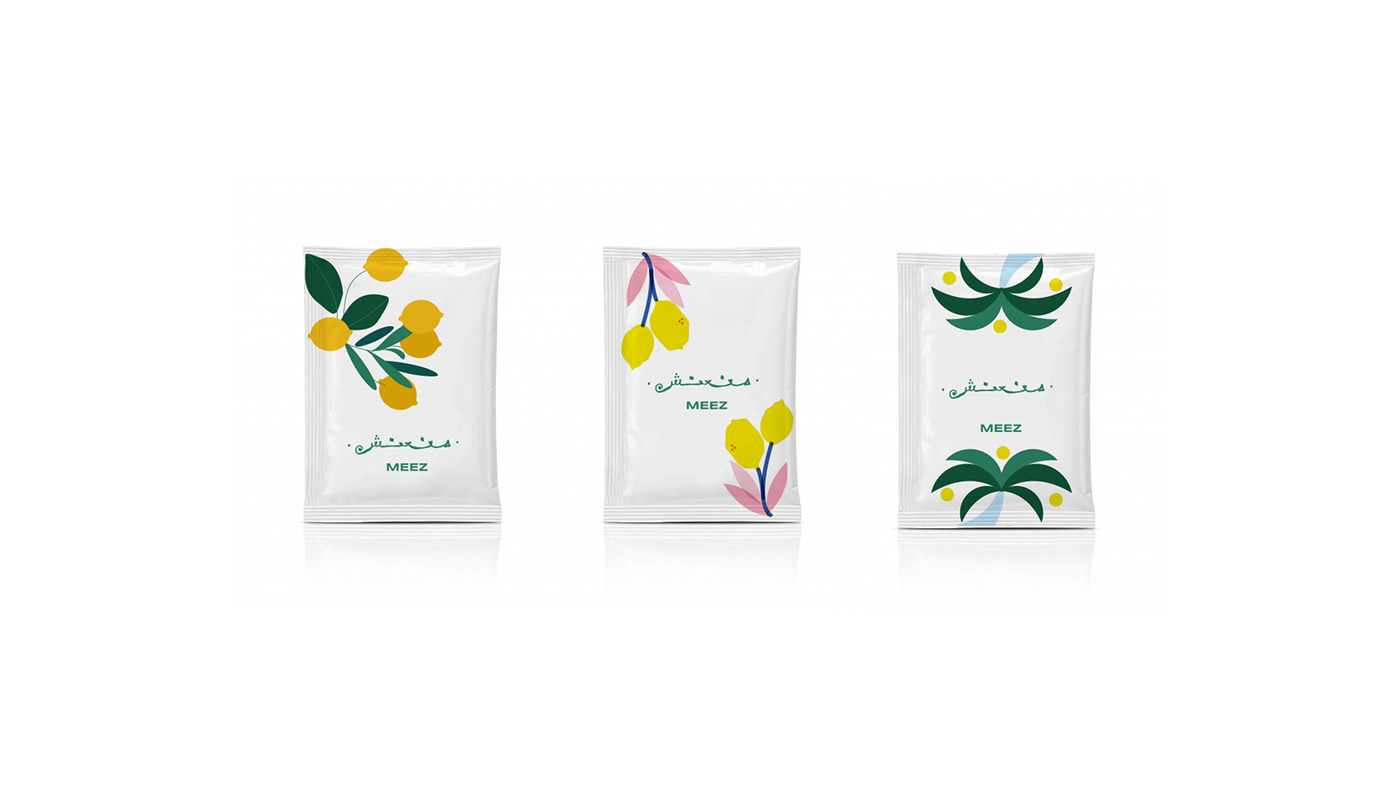 resturant Saudi Arabia jeddah Packaging arabic Illustrator