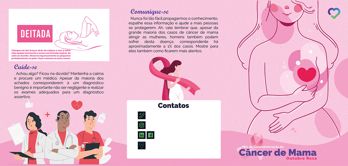 cancer de mama folder informativo