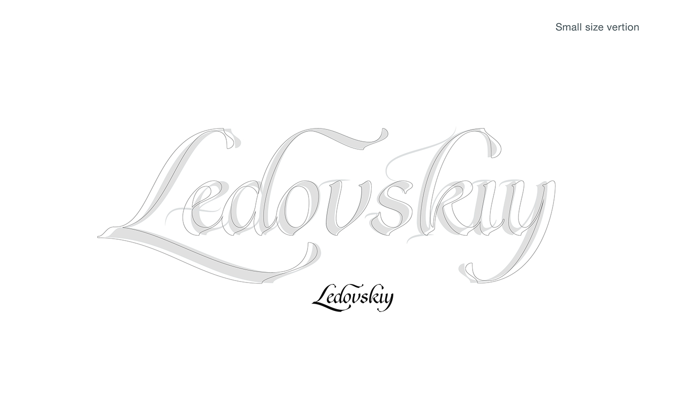 lettering typography   Logotype hand drawn brand tutorial logo bezier handles pen grid