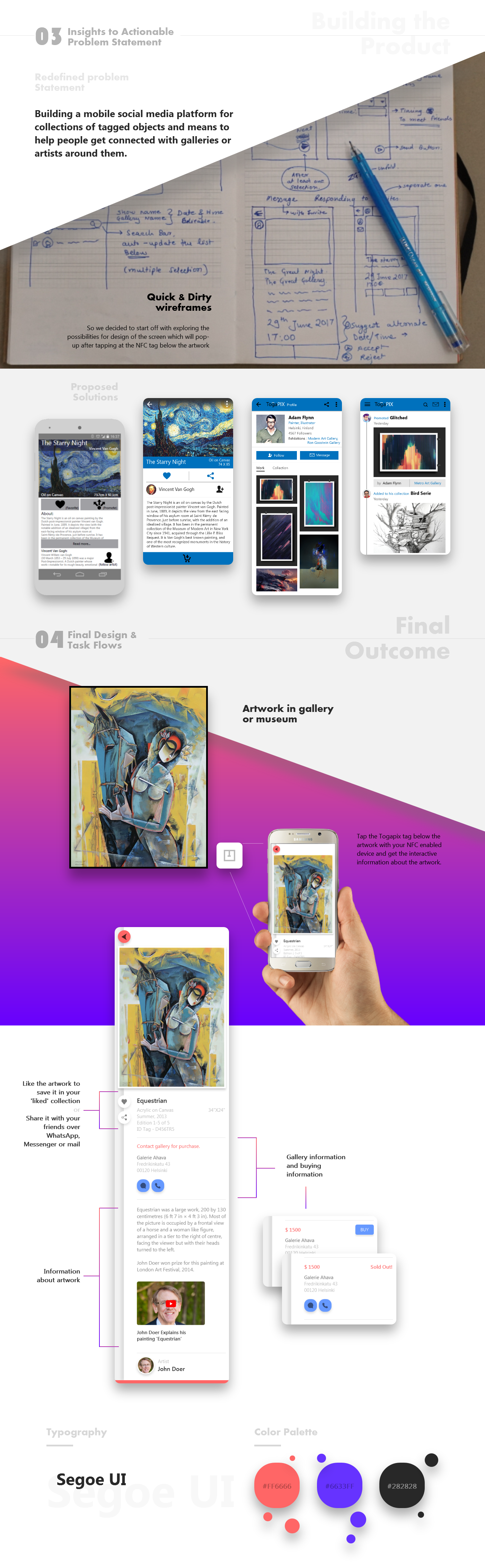 Shazam art togapix NFC Art Gallery  nearby gallery find gallery ux
