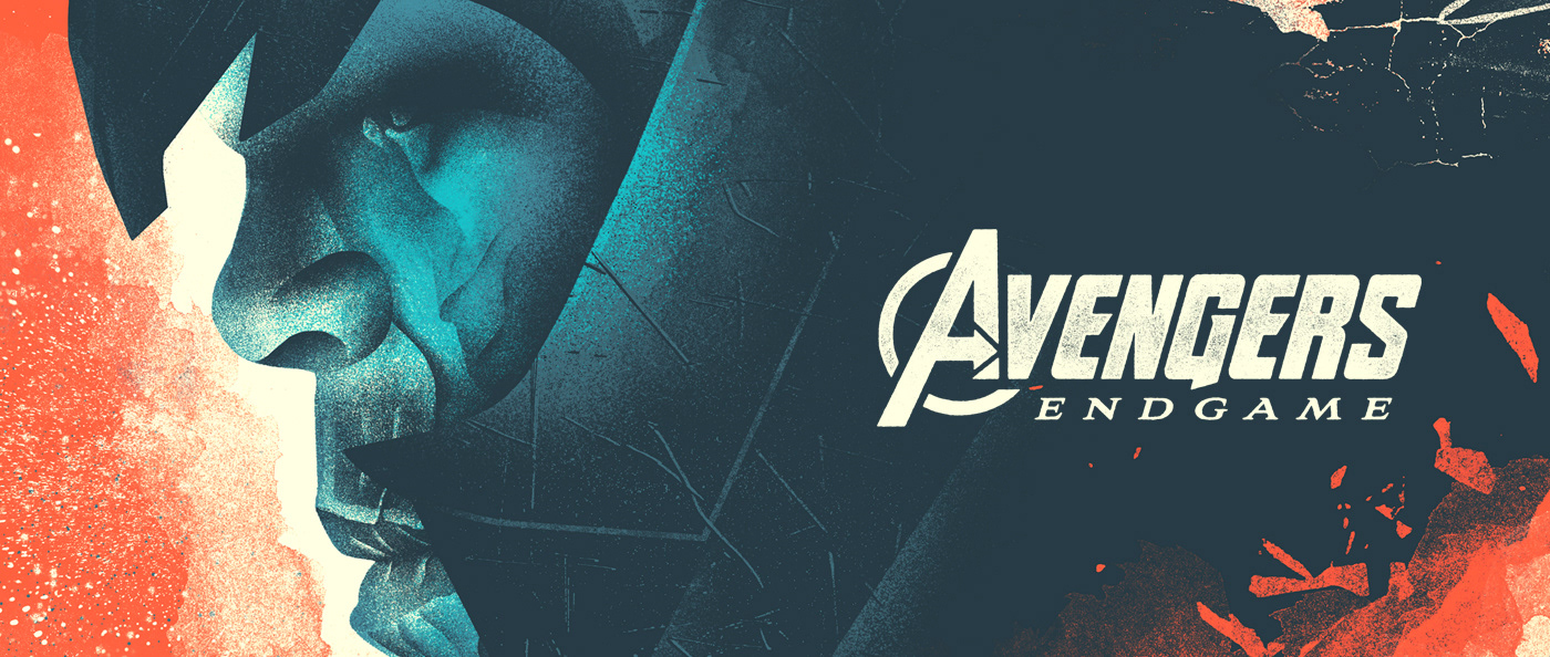 marvek Avengers endgame iron man captain america Thor film poster poster screenprint poster art