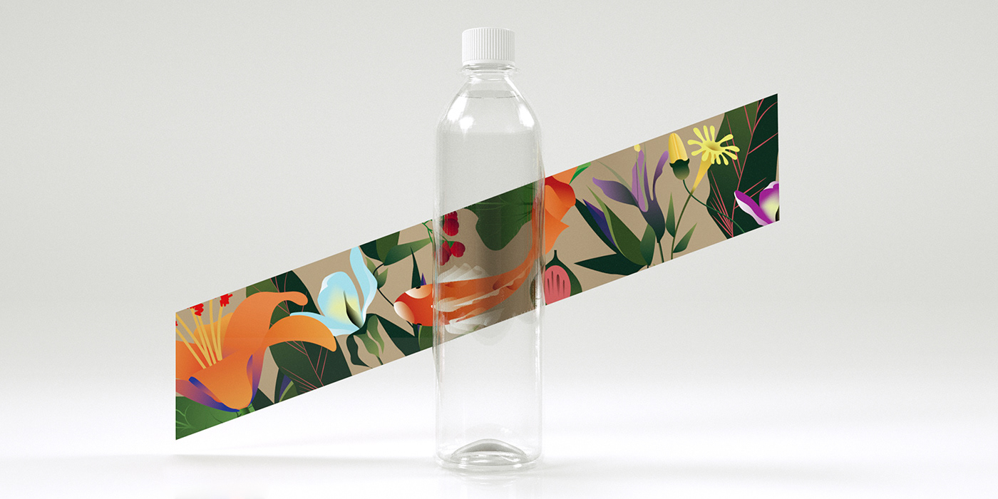 包装设计 瓶装水 packaging design