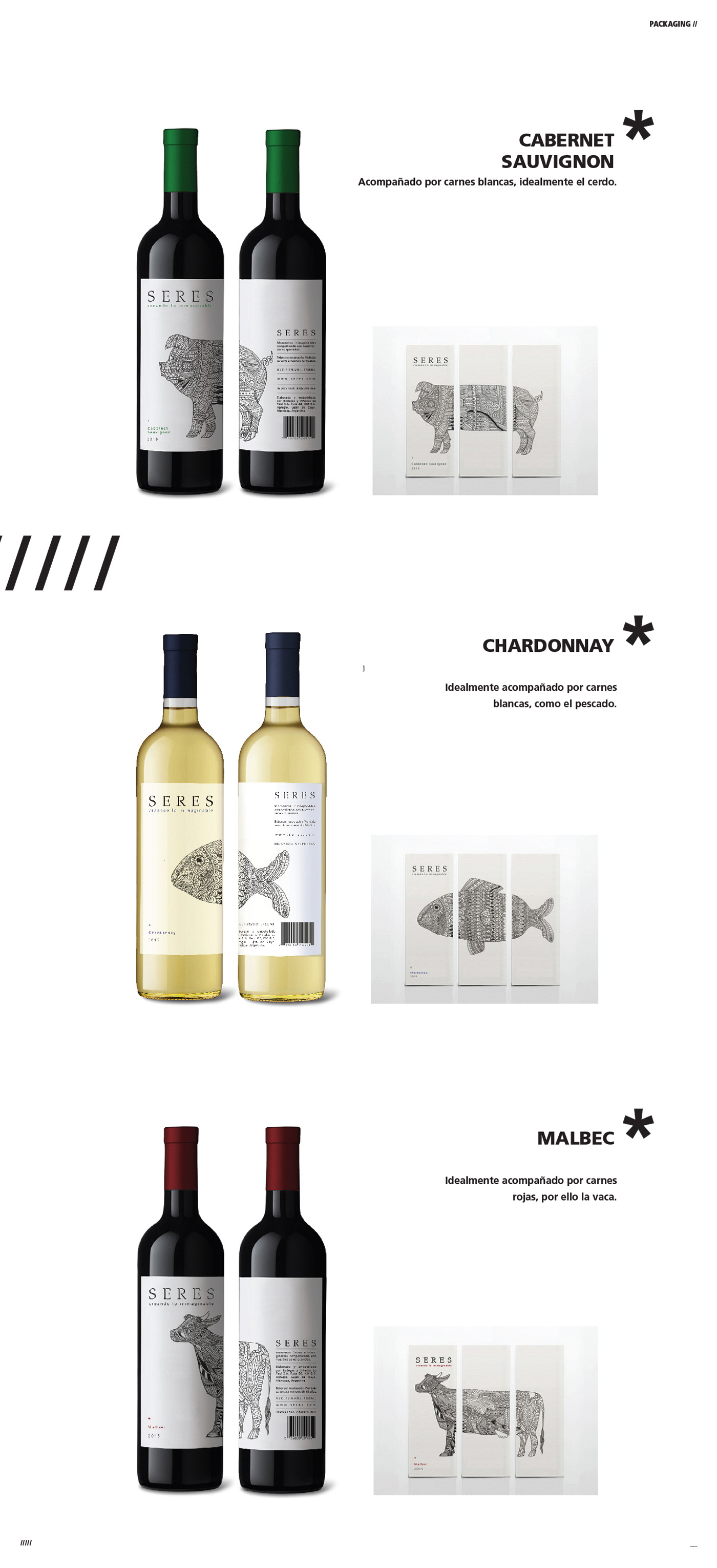 wine wine label Wine Packaging Wine Bottle cow pig fish Food  wine box