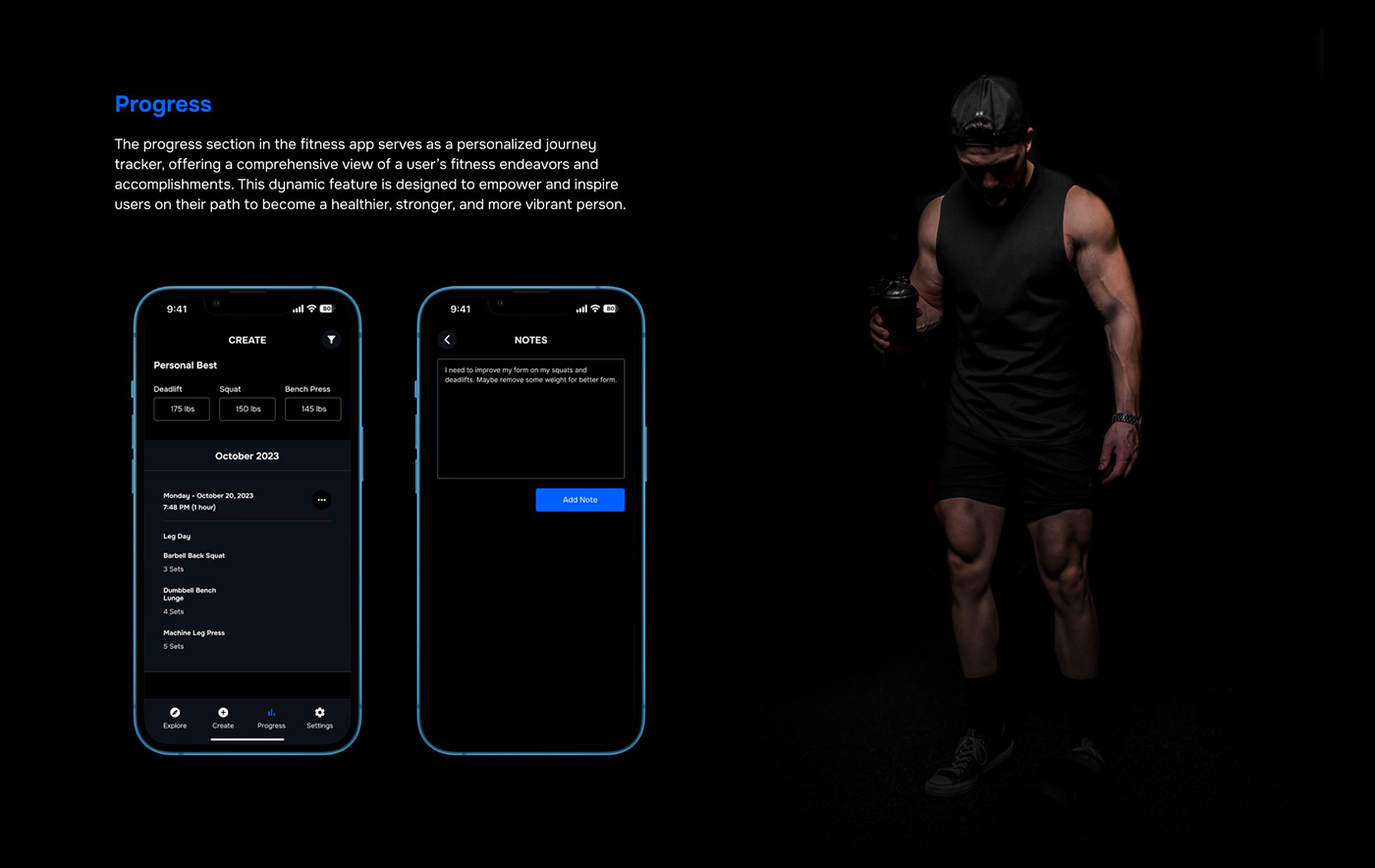 fitness fitness app product design  gym Case Study app design UI/UX Figma ui design design system