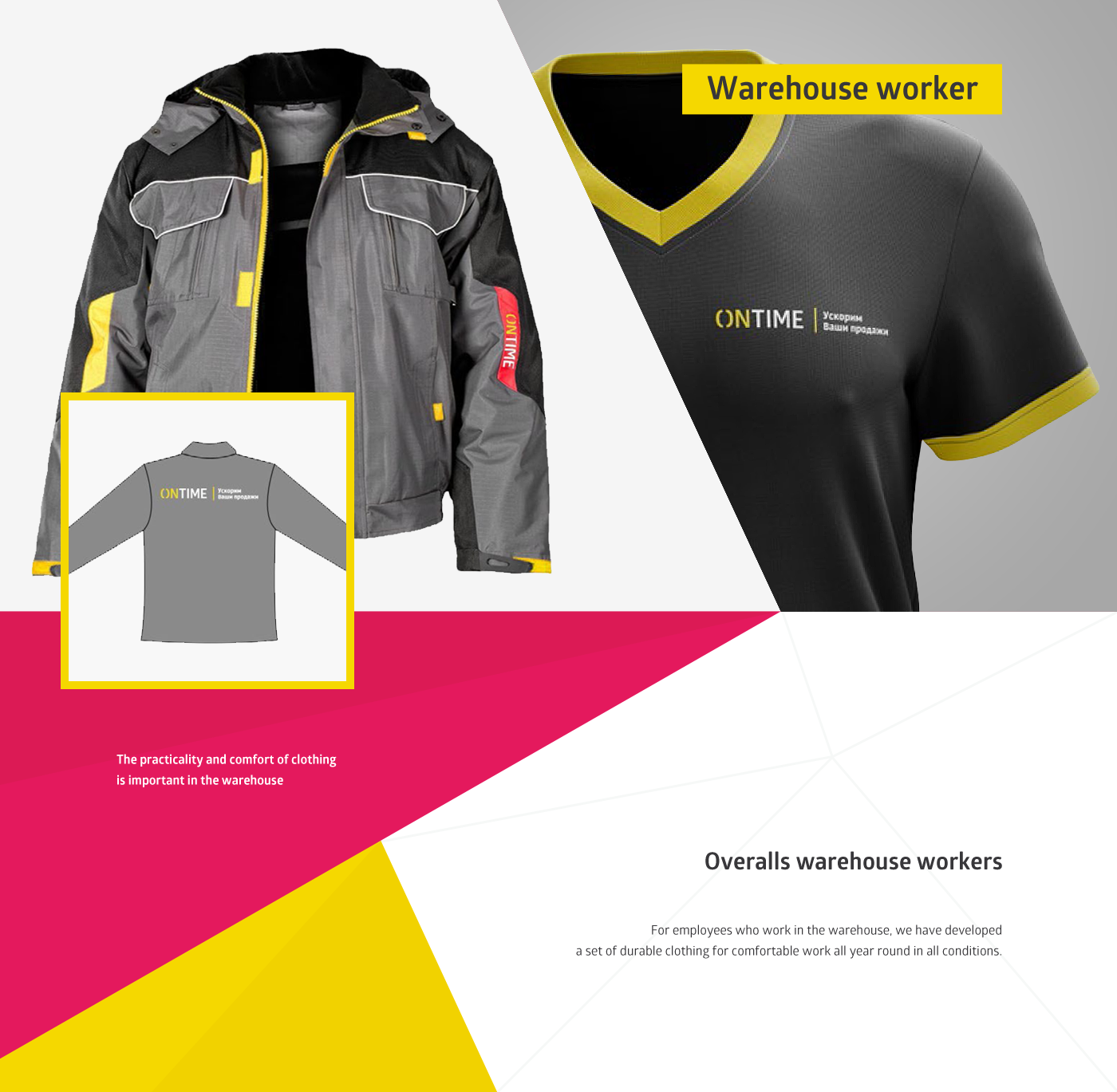 graphic design  Clothing Logistics branding 
