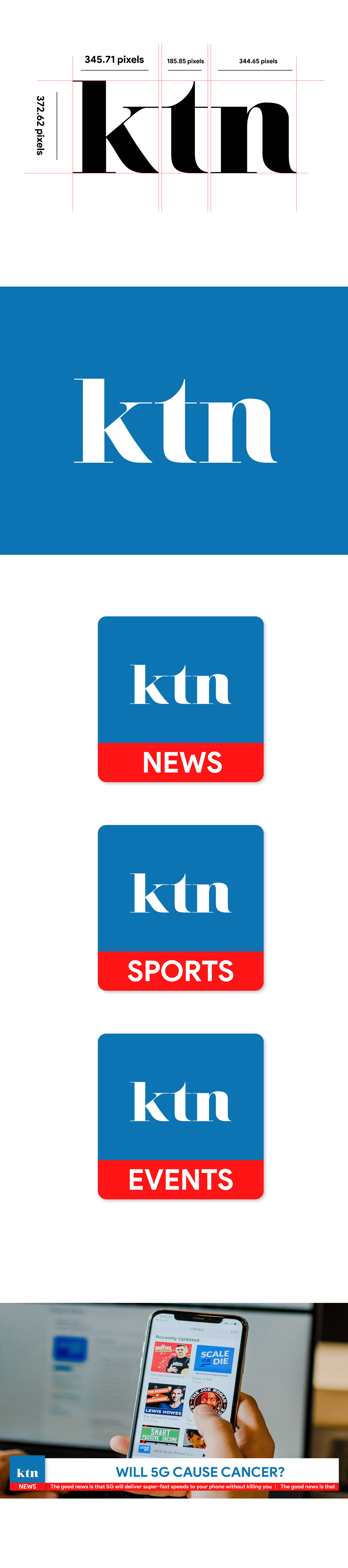 logo news logo branding  kenya nairobi concept ongoing