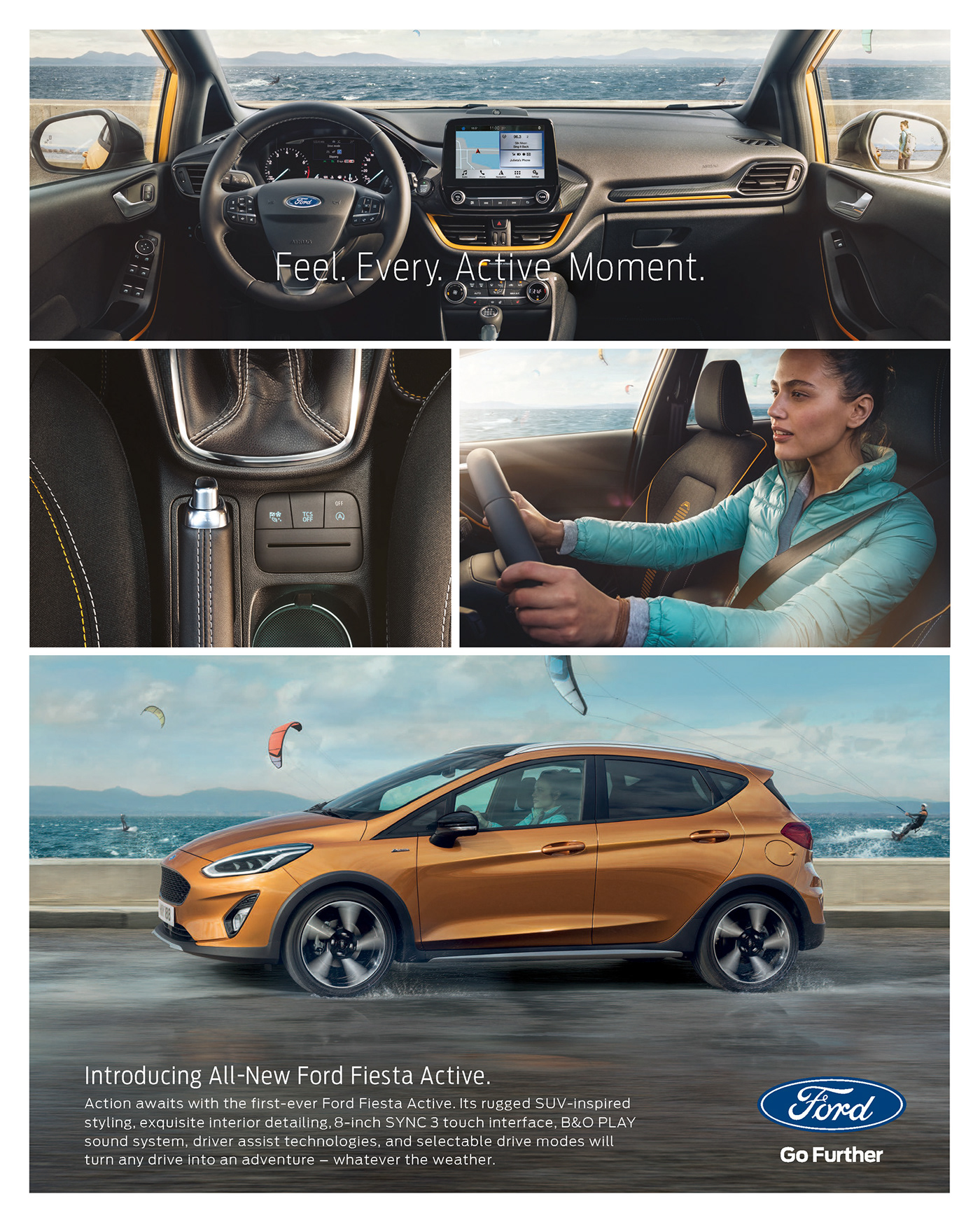 Christian Schmidt car carphotography Advertising  Ford GTB Ford Fiesta lifestyle portrait