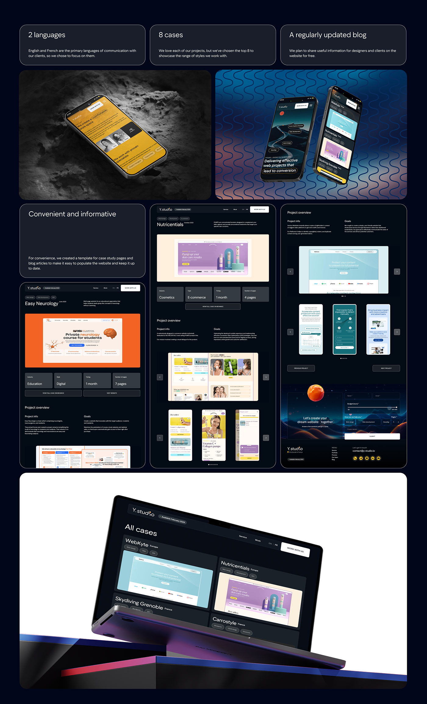 Web Design  ux/ui Web studio portfolio Digital Studio Figma user interface Website Design development webdlow developer