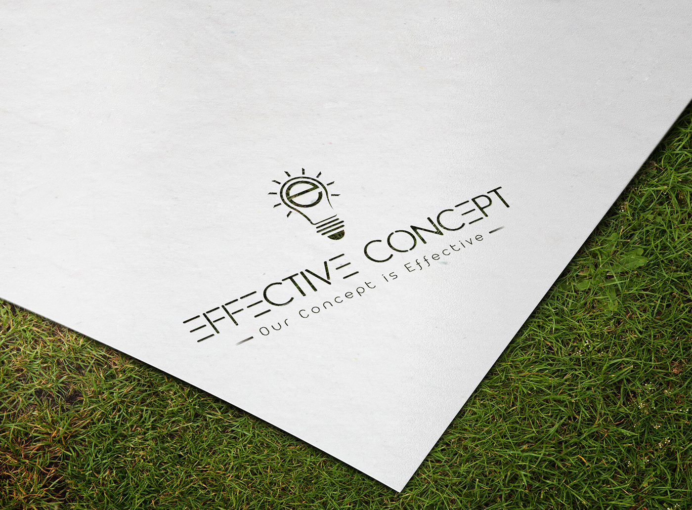 effective concept effective creative Logo Design minimalist logo amazing logo Effective logo