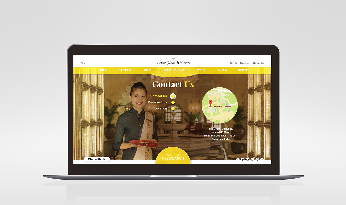 Webdesign hotelwebsite luxurywebsite indian Hospitality hotelindustry
