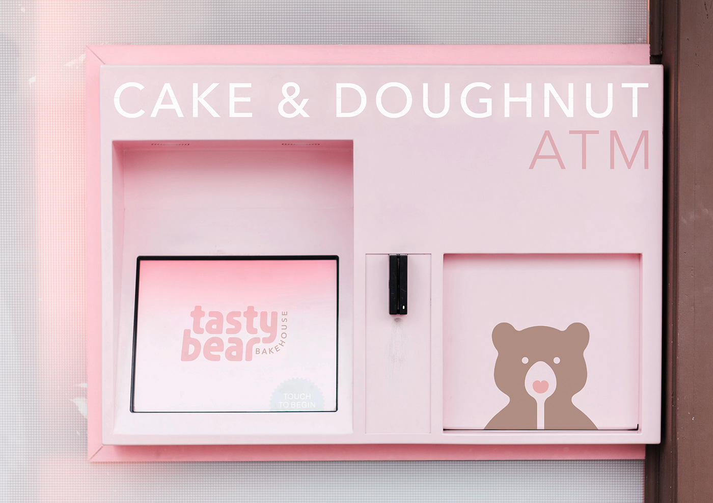 Cake & Doughnut ATM Tasty Bear Bakehouse