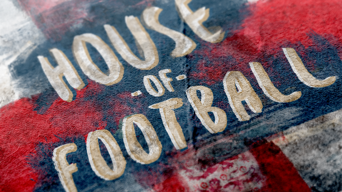 Adobe Portfolio football sport FOX Premier League premier artwork type font art paint england UK handwriting NBA