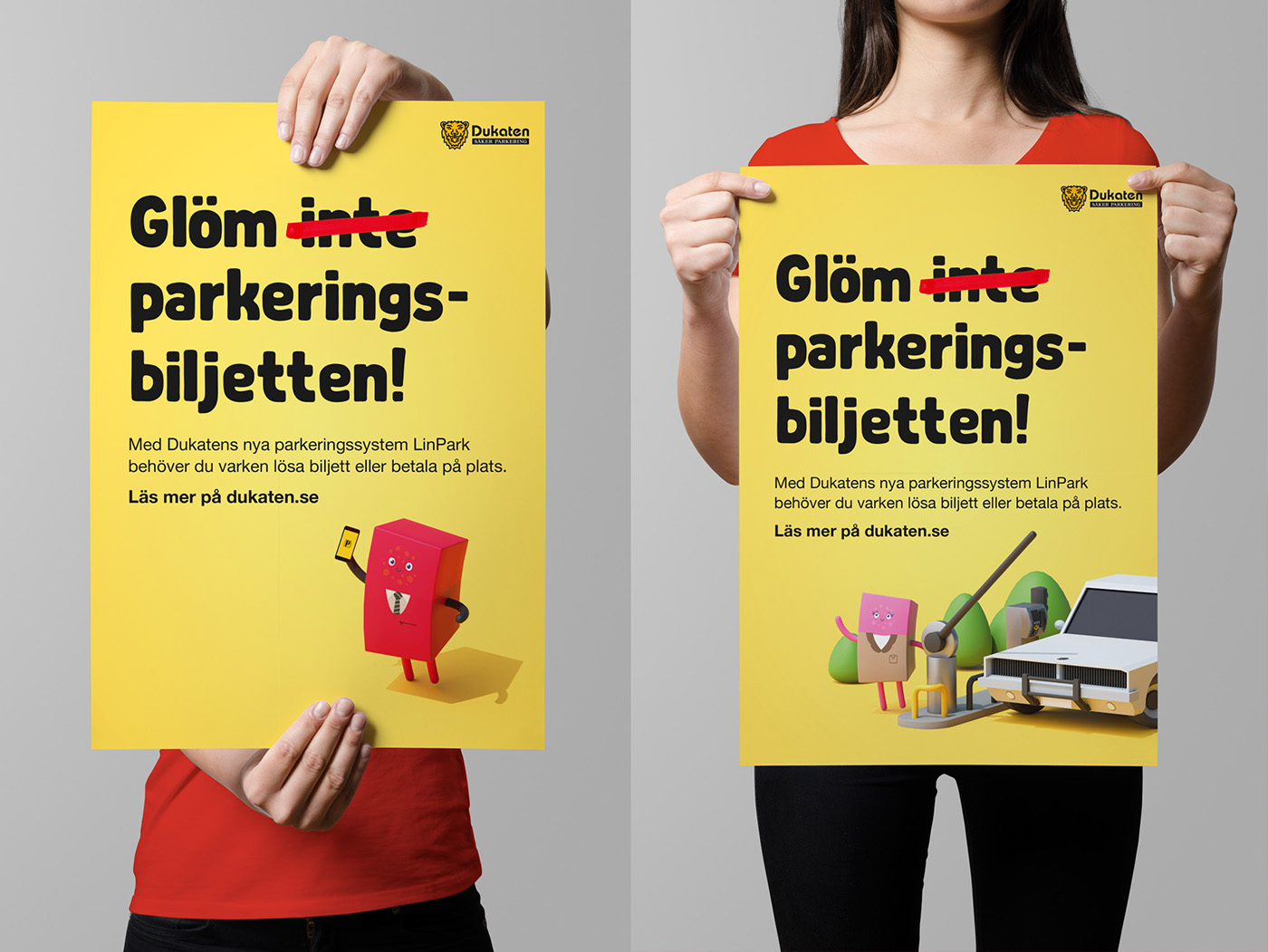 dukaten linpark linköping sankt kors parking campaign