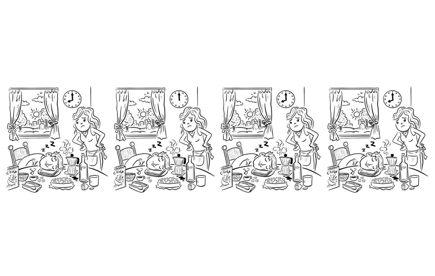gabriele bonavera bonavera enigmistica puzzles brain teasers illustrazione vignette