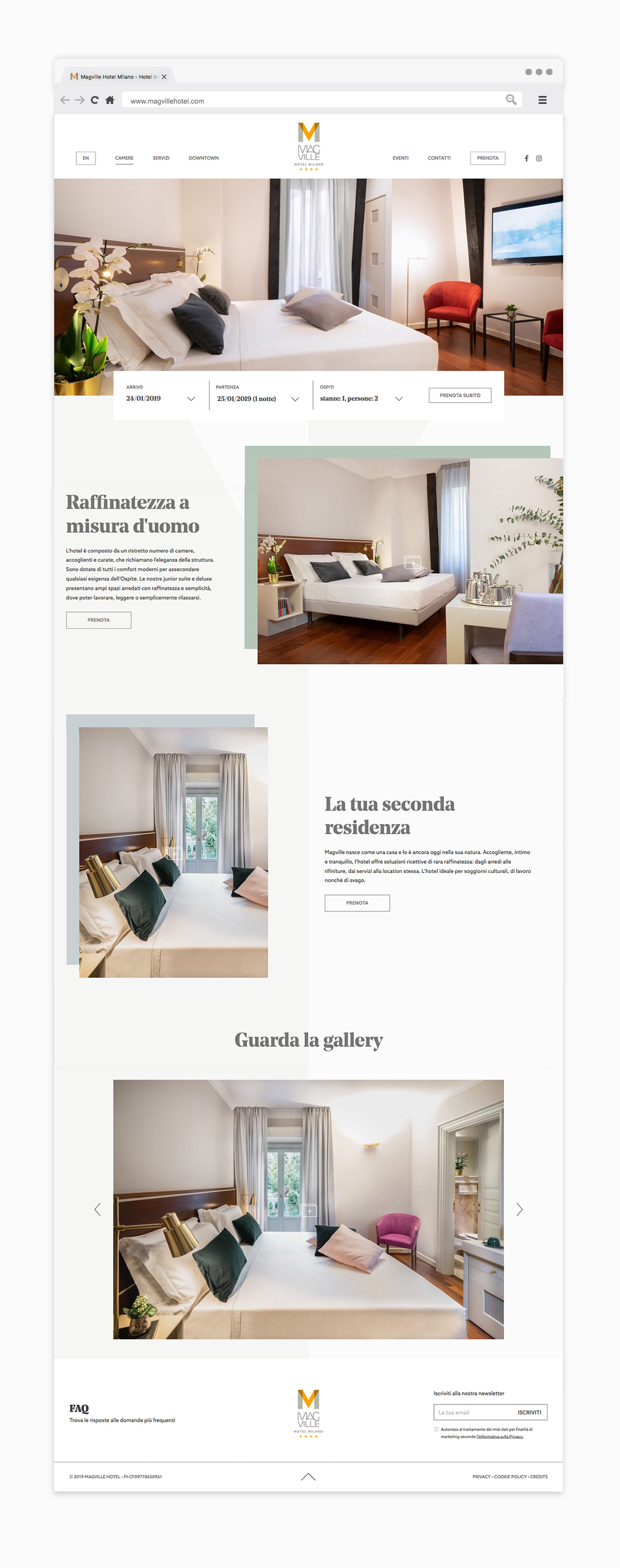 Web Web Design  UX design ui design hotel milano Photography  branding  art direction  photo