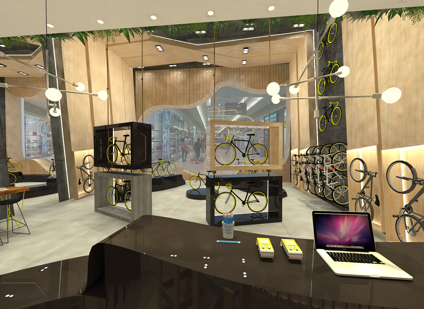 bike store bicicleta montanha mountain interiors design UEMA