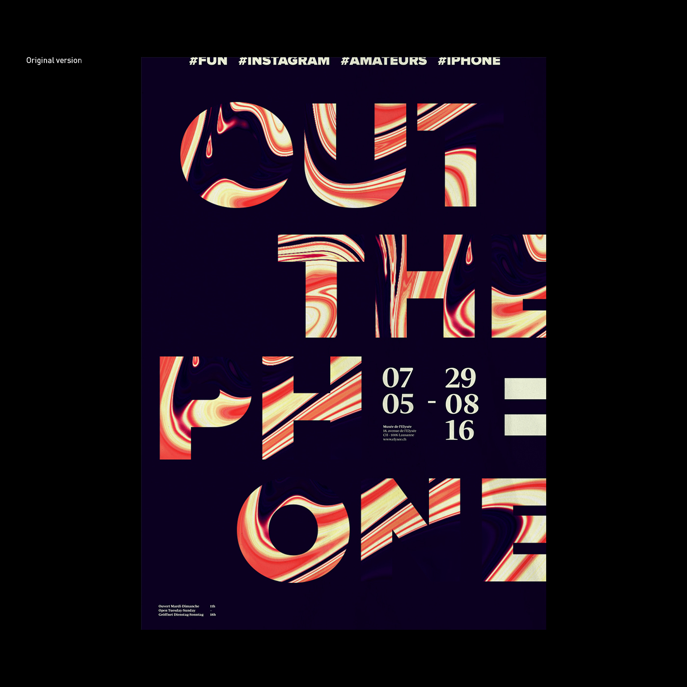 Musée de l'Elysée – Design de série 2017 – Posters on Behance