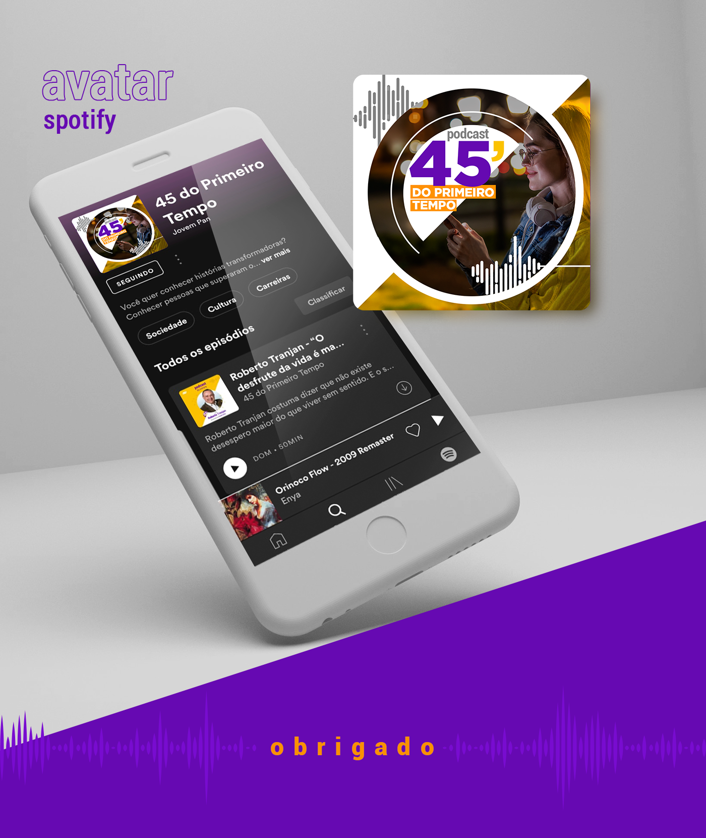 1º tempo aniversário digital lives music pausa podcast purple sabatico spotify