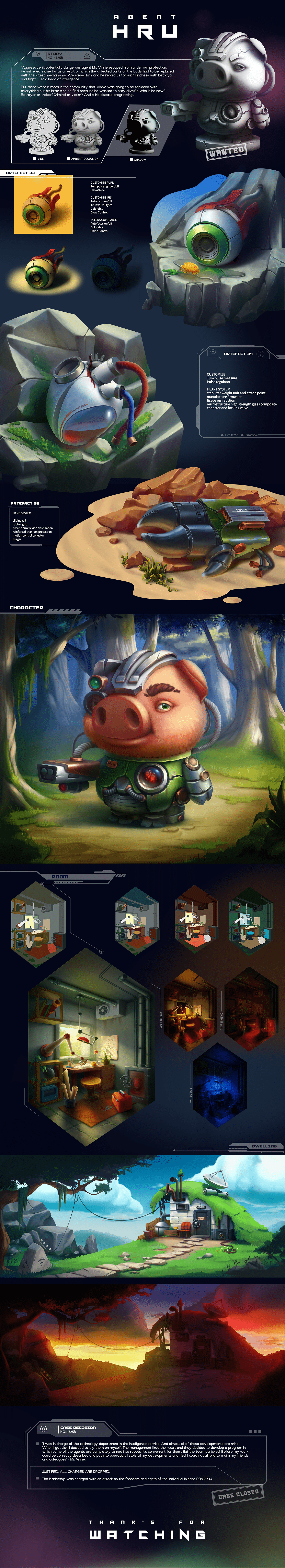 game Project ILLUSTRATION  Drawing  artwork cartoon concept art Character design  painting   pig
