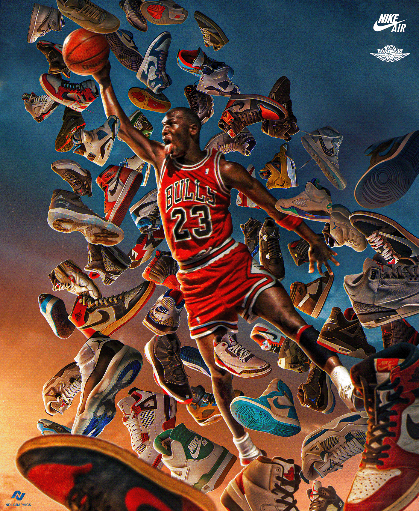 Nike shoes sneakers jordan basketball NBA Michael Jordan chicago bulls The Last Dance air jordan
