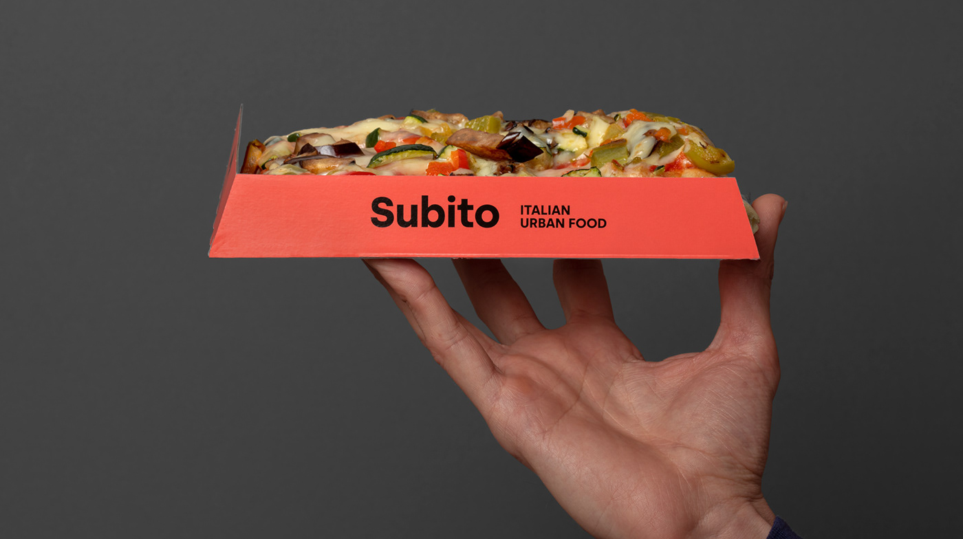 Pizza branding  Retail Fast food minimal symbol pizzeria takeaway
