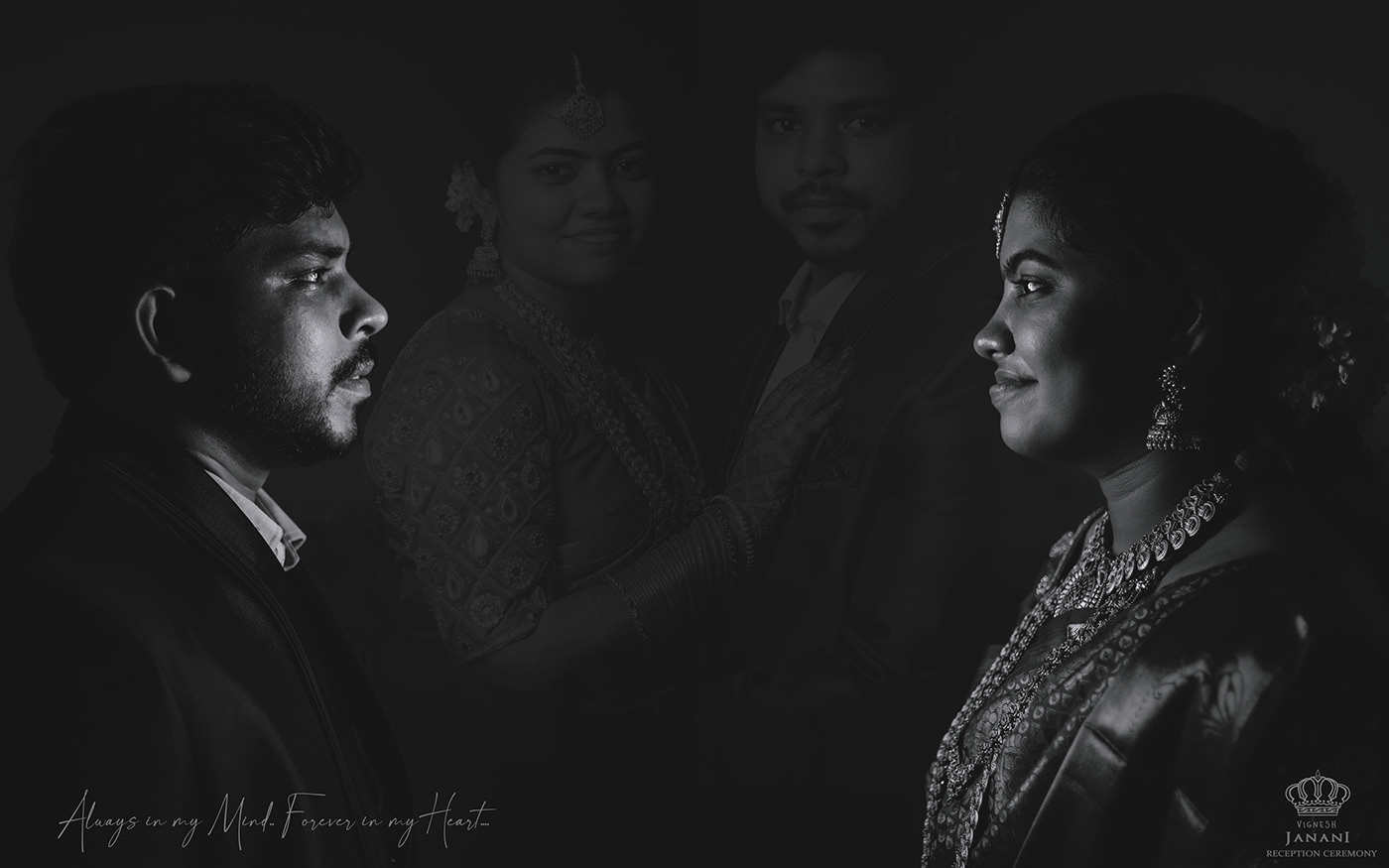 Weddings southindia candid black and white marriage save the date couple portrait lightroom traditional wedding